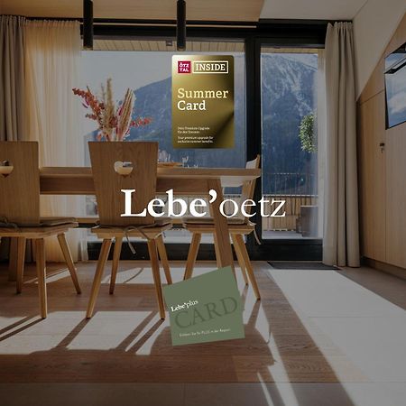 Lebe'Oetz - Das Ferienapartmenthaus Im Zentrum Von Oetz Dış mekan fotoğraf