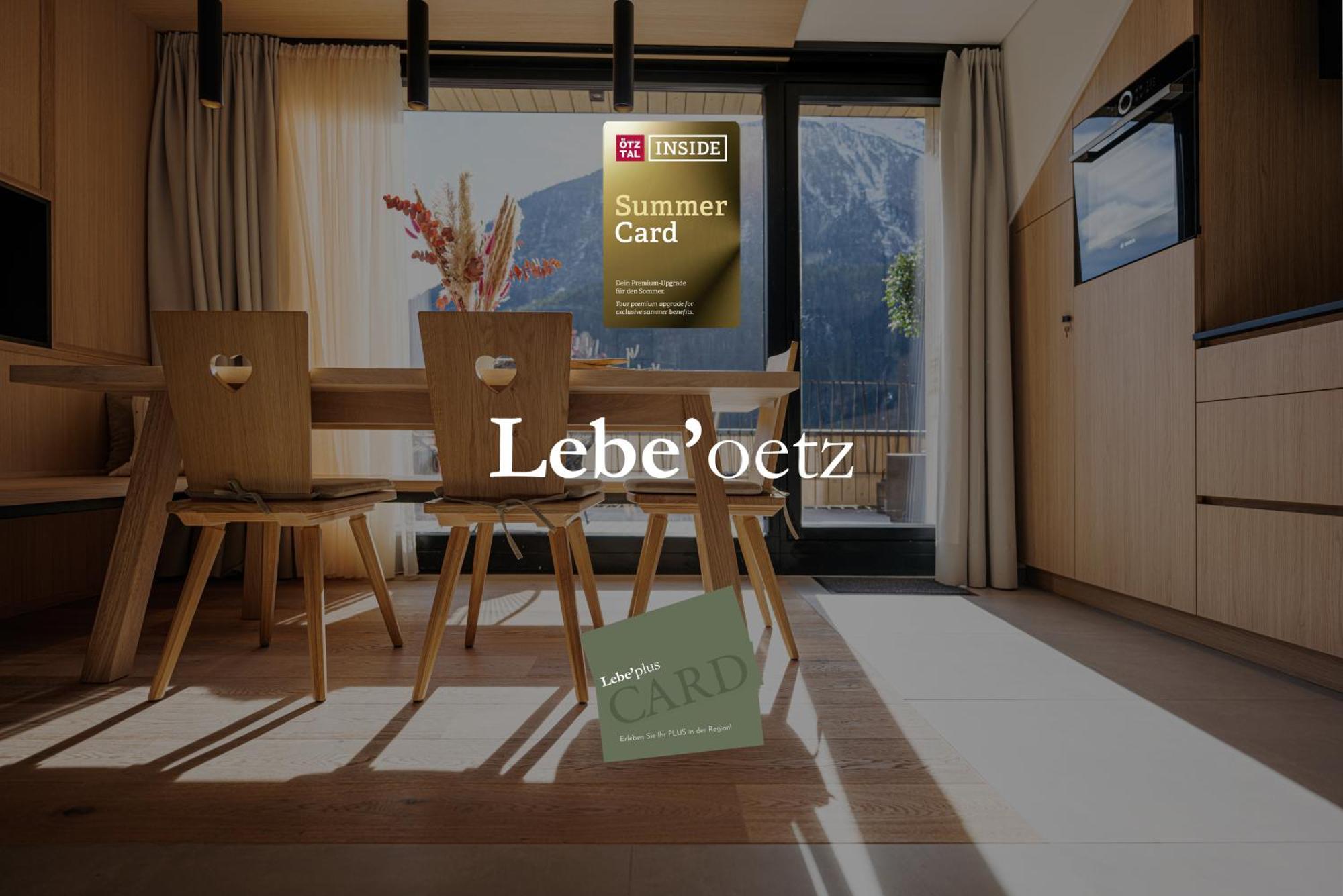 Lebe'Oetz - Das Ferienapartmenthaus Im Zentrum Von Oetz Dış mekan fotoğraf